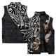 thumbnail image 4 of Chaqueta con estampado de arte abstracto en 3D, chaqueta informal para deportes al aire libre, ciclismo, para hombre, cortavientos, nueva chaqueta sin mangas para hombre, 4 of 4