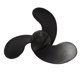 thumbnail image 1 of 3 Black Leaves Marine Outboard Propeller for Mercury// 3.5/2.5HP 47.05mm(Diameter) x 78.05mm(Pitch), 1 of 5