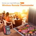 thumbnail image 4 of Inkbird IRF-2SA 500ft Wireless Meat Thermometer, Digital Cooking Meat Thermometer with Backlight, 4 of 7