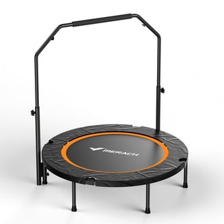 Zupapa 45in Fitness Trampoline, Indoor Rebounder for Adults, Max