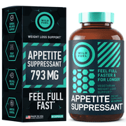 Wild Fuel Appetite Suppressant for Weight Loss, Metablism Support & Hunger Suppressant Diet Pills that Work Fast for Women and Men - Carb Blocker & Fat Burner 60 Caps