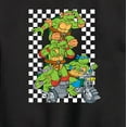 thumbnail image 3 of Teenage Mutant Ninja Turtles - Checker Graphic - Toddler & Youth Crewneck Fleece Sweatshirt, 3 of 5
