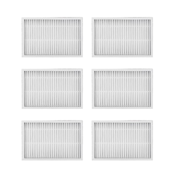 Filtro De Vacío De 6 Uds. Panel De Filtrado De Vacío Duradero Hepa Serendint HA014221-00