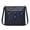 Blue, variant on Ladies Soft Leather Retro Fashion Small Square Bag Shoulder Bag Handbag Handbag Large Capacity Pocket Crossbody Bag Large Tote Purse for Women Leather Work Bag for Women Briefcase Purses Bag Work