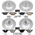 thumbnail image 2 of PowerStop Front and Rear Geomet Coated Brake Rotor and Pad Kit Fits: BMW Select Models CRK6162, 2 of 5