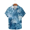 thumbnail image 1 of Styesk T Shirts for Man Fashionable Men's Spring And Summer Printed Short Sleeved Lapel Shirt, 1 of 5