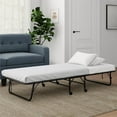 thumbnail image 1 of Signature Sleep Folding Metal Guest Bed with 5 Inch Floral Mattress, 1 of 9