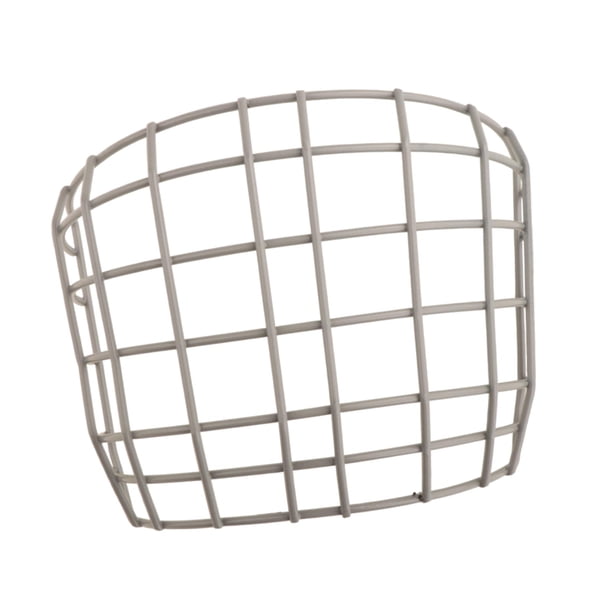 Protector facial de alambre para béisbol, casco de bateo, protector facial, protector de visión amplia, hockey sobre hielo 21x17cm