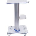thumbnail image 6 of Miumaeov Beauty Salon Trolley Cart Pedestal Rolling Cart Acrylic Salon Spa Stand Roller Trolley with Wheel Beauty Instrument Tray Rolling Cart, 6 of 9