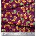 thumbnail image 3 of Soimoi Cotton Poplin Fabric Floral & Paisley Decor Fabric Printed Yard 56 Inch Wide, 3 of 3