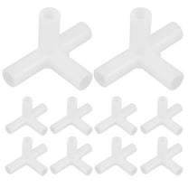 Raindrops MLINS 10pcs Plastic Right Angle Elbow Tent Pole Connectors for Replacement Spare Tent Pole Repair Camping Tent Accessories