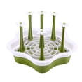 thumbnail image 1 of Escurridor de tazas para encimera, bandeja para secar botellas de cocina, soporte para vasos, organizador de plástico para colgar tazas, 1 of 3