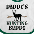 thumbnail image 4 of Inktastic Daddy Hunting Buddy Bow Hunter Boys Baby Bib, 4 of 4
