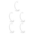 thumbnail image 1 of Cateissary Candelabro de hierro de 23CM, soporte colgante de bola de cristal, jarrón de cristal para plantas, soporte colgante de hierro, Type2 NO2, 1 of 6