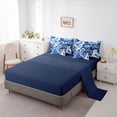 thumbnail image 5 of Homewish Bohemian Paisley Twin Bedding Sets 7-Piece for Female Men Women,Boho Hippie Damask Bedding Comforter Set Microfiber,Exotic Style Breathable Sheet Sets,Lightweight Room Decor,Reversible, 5 of 8