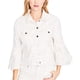 thumbnail image 1 of Chamarra de camionero Floral Rachel Roy para mujer rosa XS, 1 of 2