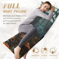 thumbnail image 5 of Body Pillow Cover, Astronaut In Botanical Garden Body Pillow Cases with Zipper Soft Breathable Smooth Skin Friendly Long Pillow Case 20x60 inches, 1Pcs, 5 of 7