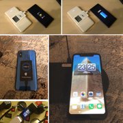 SPRING PARK Portable Sticky USB Type-C Qi Wireless Charging Receiver for iPhone Android