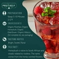 thumbnail image 4 of Positively Tea's Organic Raspberry Ros Herbal Tea, Loose Leaf, USDA Organic, 1 lb bag, 4 of 8