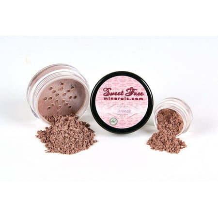 Organic Mineral Loose Foundation Powder - MINERAL BRONZER *Choose your Size* Makeup Tanning Concealer Mineral Foundation Sheer Loose Powder Bare Skin Sun Glow (20 gram Sifter Jar)