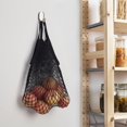 thumbnail image 4 of YAOMOBB Lightweight Grocery Bag Soft Foldable Reusable Mesh Pouch Net Tote Shopper Portable Handle for Lightweight Fruit Vegetable Storage, 4 of 7