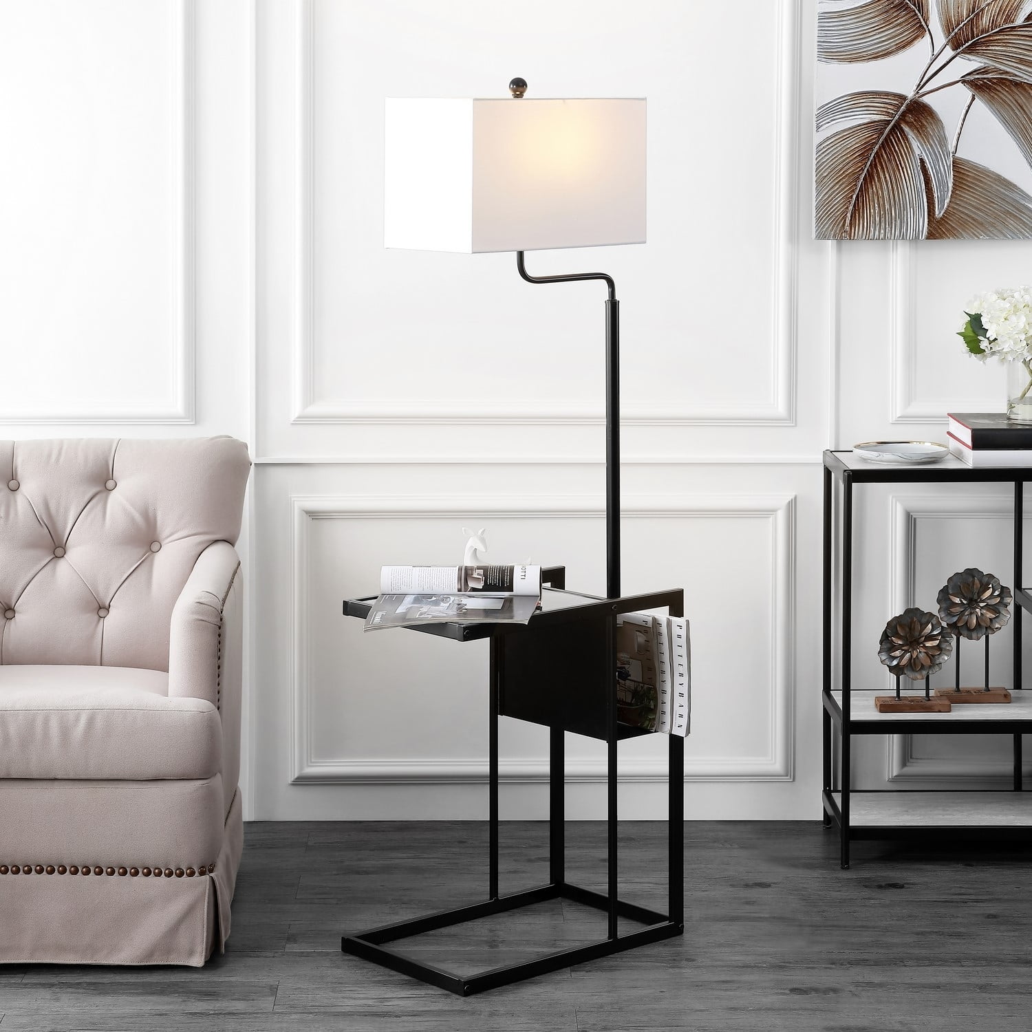 walmart floor lamps with table