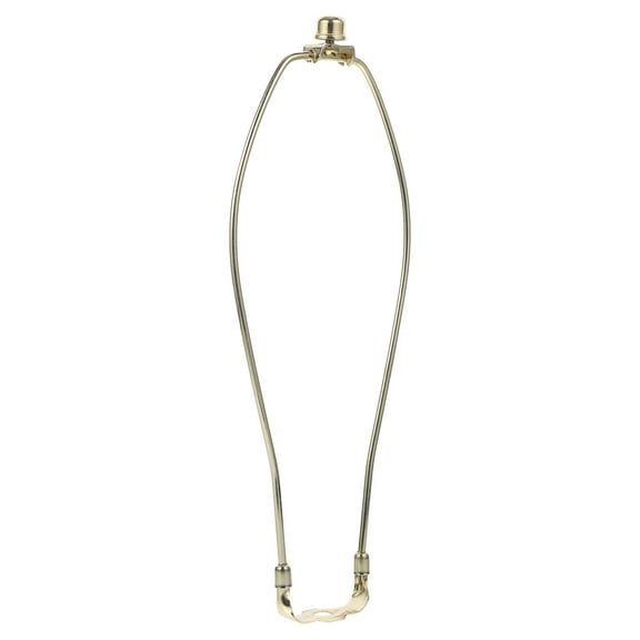 Raindrops 1Set Golden Lamp Harp Saddle Base for Home Decoration 12.4x4.6x0.9in