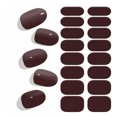 thumbnail image 1 of Pegatinas uñas gel para semi-Cu 16 piezas rojo útil, 1 of 9