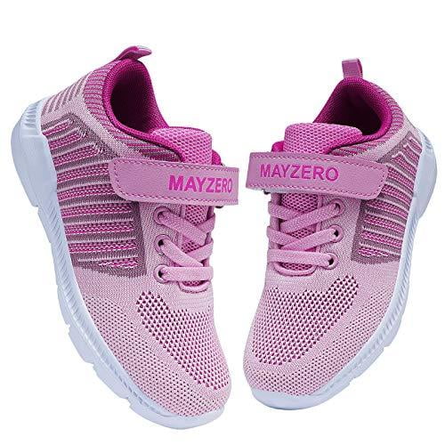 Toddler/Little Kid/Big Kid Bling Bo Kids Lightweight Breathable Running Sneakers Easy Walk Sport Casual Shoes for Boys Girls 