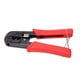 thumbnail image 4 of Herramienta de engarzado, herramienta de engarzado de módulo dual Cortador de alambre Alicates para cables de red Funcionalidad de alta precisión NikouMX herramienta, 4 of 8