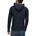 thumbnail image 2 of X RAY JEANS Mens Hooded Full-Zip Sweater Jacket, Navy, 2XL, 2 of 5