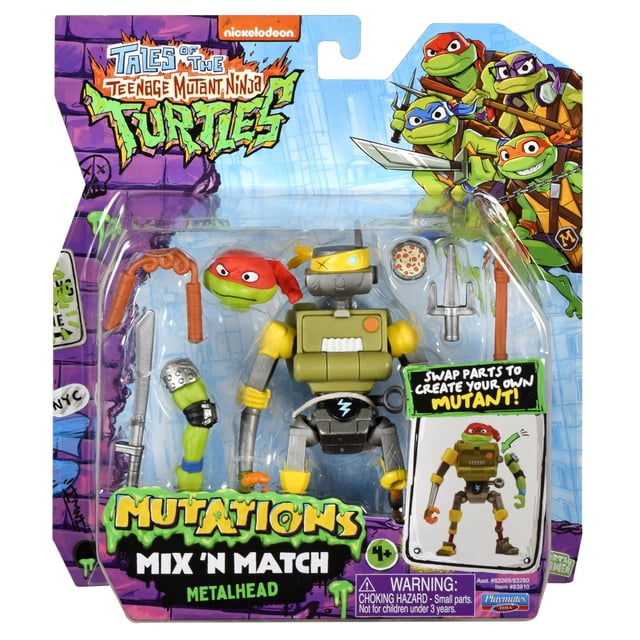 Figura de acción Teenage Mutant Ninja Turtles Metalhead 11 cm