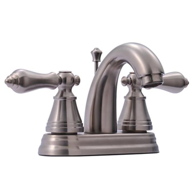 Kingston Brass FS7618AL Robinet de Lavabo Central de 4 Po avec Pop-up de Détail