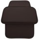 thumbnail image 2 of Funda de cuero PU para reposabrazos de coche, alfombrilla antideslizante para consola central, alfombrilla para caja de almacenamiento, funda de cuero PU para consola central de coche, 2 of 8