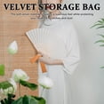 thumbnail image 4 of MLINS 10 Inch Fan Packaging Bag Travel 35.00X6.00X0.20CM Dark Brown, 4 of 8