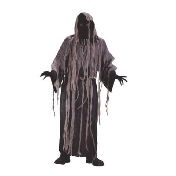 Fun World Adult Gauze Zombie with Flashing Eyes Costume - One Size