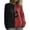 Red, variant on GYUJNB Womens Creepy Monster Face Pullover Sweater Soft Stretchy Fabric Relaxed Everyday Shape Neat Tailored Lines for Trick Or Treat Nights,S