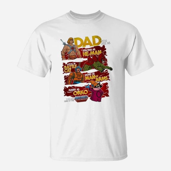 Father s Day Heman dad birthday gifts TShirt