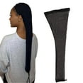 thumbnail image 3 of Extra Long Wig Cap Hair Weave Sleeve For Locs Braids Dreadlocks Breathable Stretchy Hairnets With Elastic Band For Bun Crochet Boxbraids, 3 of 8