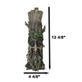 thumbnail image 4 of Mystery Forest Celtic Greenman Tree Man God Ent Stick Incense Burner Figurine, 4 of 9