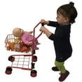 thumbnail image 2 of The New York Doll Collection Toy Shopping Cart for Kids Includes Food Folds for Easy Storage Metal Frame, 2 of 7
