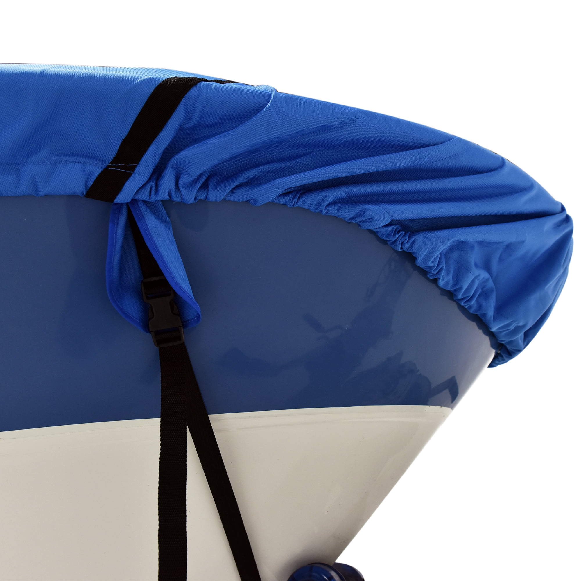 Budge B-1220-X7 1200 Denier Hard/T-Top Boat Cover Blue 22'-24' Long (Beam Width Up to 106") Waterproof, UV Resistant