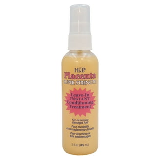 Hask Placenta Instant Hair Repair Treatment, No-Rinse, 5 oz for