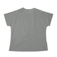 thumbnail image 5 of Womens 100% Linen Casual Cap Sleeve Tops Basic Summer Loose Fit Blouse, 5 of 6