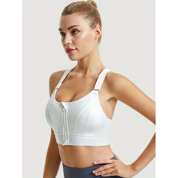 Jockey Two-Pack Removable Cup Seamless Bra Pure White/Turquoise MD