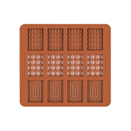 

SIEYIO 12 Holes Candy Molds Silicone Material for Kitchen Cake Fondant Chocolate Baking