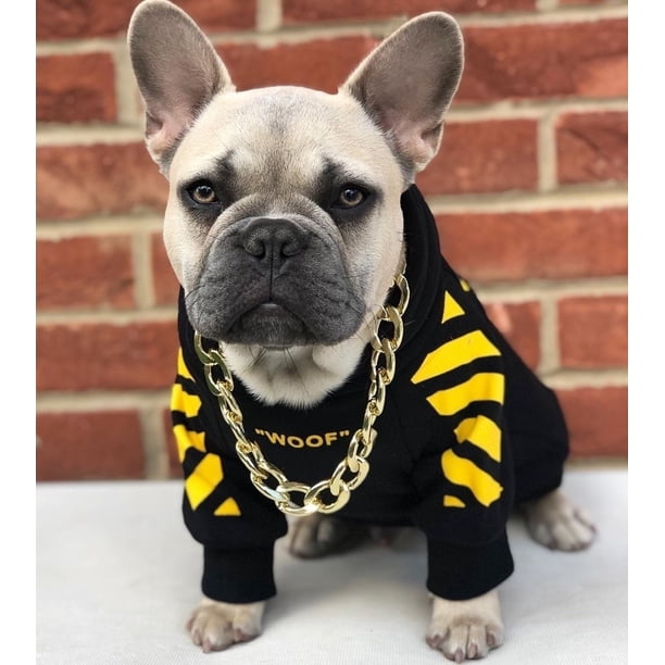 Sudadera con capucha para perros de moda para mascotas, ropa deportiva para perros de otoño e invierno