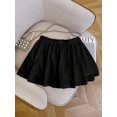 thumbnail image 2 of Women Solid‑Color Drawstring‑Waist Casual Skirt, Lightweight Spring‑Summer Daily Skirts, 2 of 9