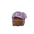 thumbnail image 5 of bebe Toddler Girl's Footbed Jelly Clogs – Slip-On Summer Shoes with Buckle Strap and Charm Accents, 5 of 7
