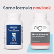 ARG GastroCleanse - Digestive Cleanse Supplement - Psyllium Fiber & Activated Charcoal Blend - Gut & Colon Support - Vegetarian - 25 Servings - 100 Capsules